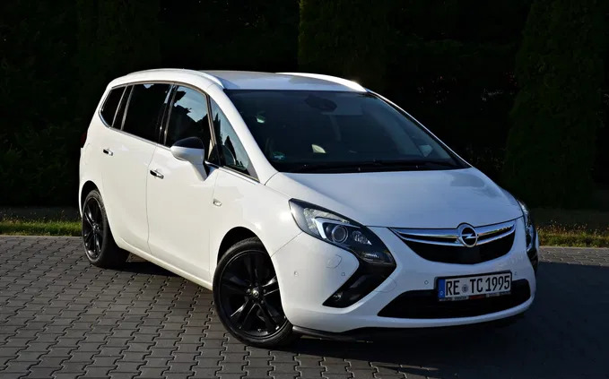 Opel Zafira cena 42900 przebieg: 161000, rok produkcji 2012 z Jedlicze małe 742